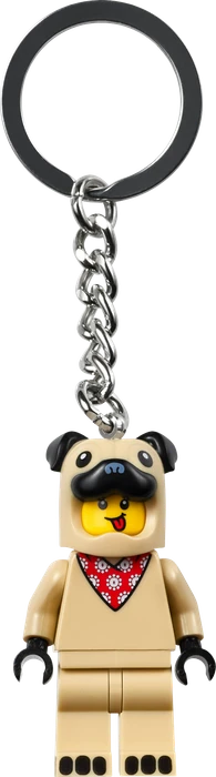 LEGO Schlüsselanhänger - Bulldoggen-Mann