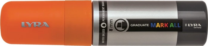 Lyra Graduate Mark All Permanentmarker 8mm orange
