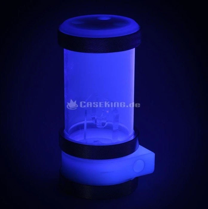 PrimoChill CTR Phase 2 120mm Laing D5, Acetal weiß, UV blau