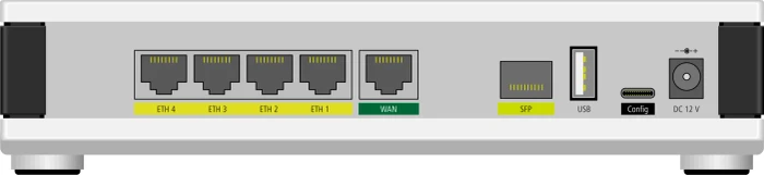 Lancom 1800EF Gigabit Router, 5x RJ-45, 1x SFP, WW-Version
