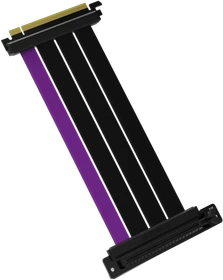 Cooler Master Riser Cable, gewinkelt, PCIe 4.0, 300mm, schwarz