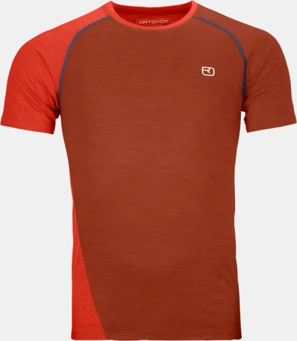 Ortovox 120 Cool Tec Fast Upward Funktionsshirt kurzarm clay orange (Herren)