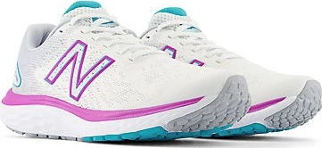 New Balance Fresh Foam 680v9 white/quartz grey/virtual blue (Damen)