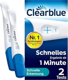 Clearblue Schnelle Erkennung Schwangerschaftstest,     2 Stück