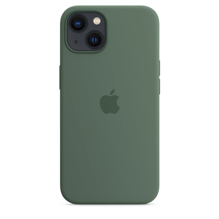 Apple Silikon Case mit MagSafe für iPhone 13 Eukalyptus