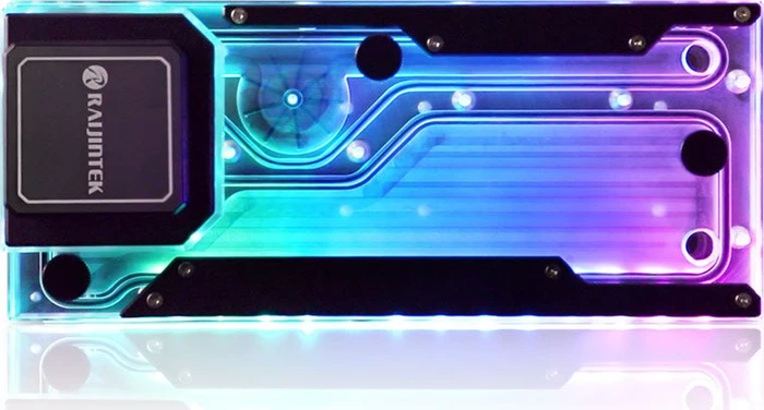 Raijintek Acheron 240 DDC RBW Distro Plate, Verteilerplatte mit Pumpe