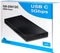 Inter-Tech Argus GD-25612C, schwarz, USB-C 3.0 Vorschaubild