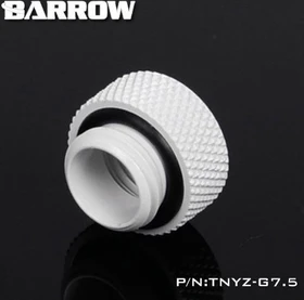 Barrow Verlängerung G1/4" auf G1/4", 7.5mm, weiß