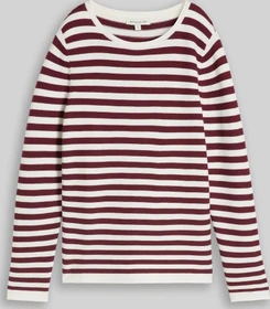 Tom Tailor Rundhalsausschnitt Strickpullover rot (Damen)
