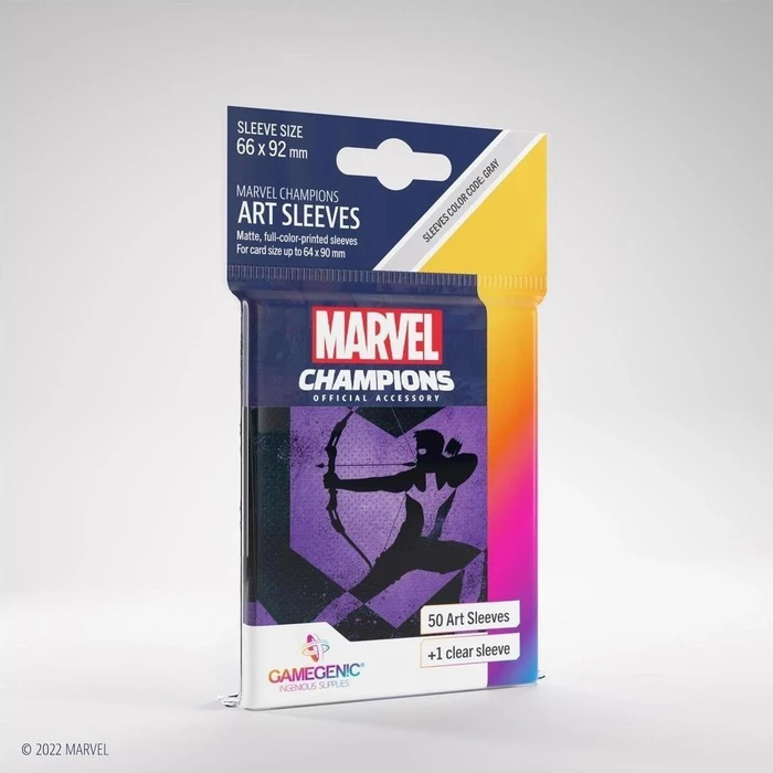 Gamegenic Marvel Champions Art Sleeves Hawkeye, 50 Stück
