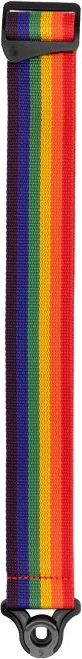 D'Addario Auto Lock Polypro Guitar Strap Rainbow