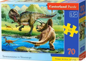 Castorland Tyrannosaurus vs Triceratops