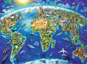 Ravensburger Puzzle Große weite Welt