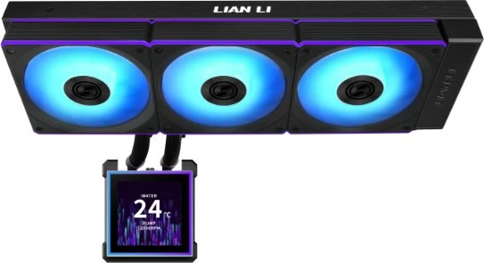 Lian Li HydroShift II LCD-S 360CL, schwarz