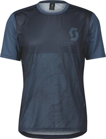 Scott Trail Vertic Trikot kurzarm dark blue/metal blue (Herren)