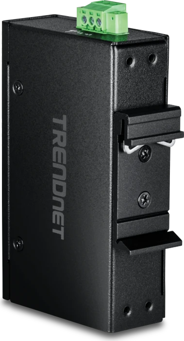 TRENDnet TI Hardened Industrial Railmount Switch, 5x RJ-45, 90W PoE+