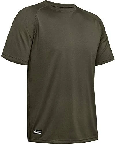Under Armour Tactical Tech Funktionsshirt kurzarm marine od green/clear (Herren)