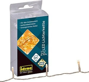 Idena Lichterkette LED 20x warmweiß (8582052)