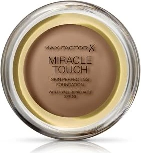 Max Factor Miracle Touch Skin Perfecting Foundation 97 toasted almond LSF30, 11.5g