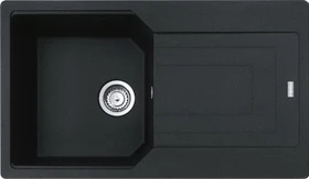 Franke Urban UBG 611-86 Einbau Becken reversibel mit Ablauffernbedienung onyx
