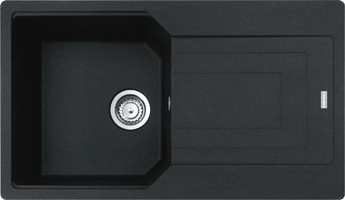 Franke Urban UBG 611-86 Einbau Becken reversibel mit Ablauffernbedienung onyx