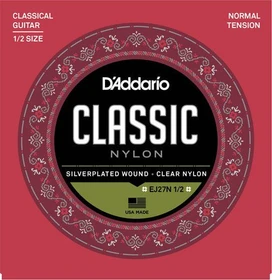 D'Addario Student Nylon Fractional, Normal Tension