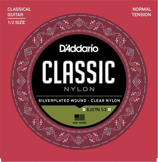 D'Addario Student Nylon Fractional, Normal Tension