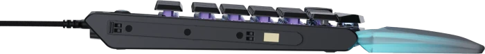 Turtle Beach Command Series KP7 Gaming Keypad, schwarz, Low-Profile TITAN Hall-Effect, USB-A