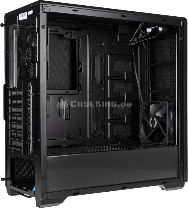 Phanteks Eclipse P400S Tempered Glass Edition schwarz, Glasfenster, schallgedämmt