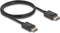 DeLOCK DisplayPort 2.1 Kabel DP80 schwarz, 1m Vorschaubild