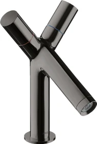 Hansgrohe Axor Starck 80 mit Ablauffernbedienung polished black chrome