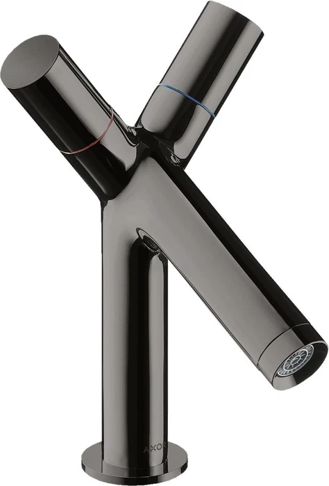 Hansgrohe Axor Starck 80 mit Ablauffernbedienung polished black chrome