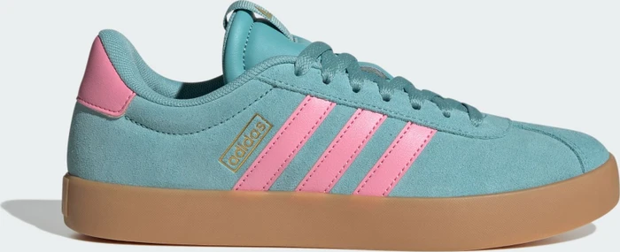adidas VL Court 3.0 mint ton/bliss pink/gold metallic (Damen)