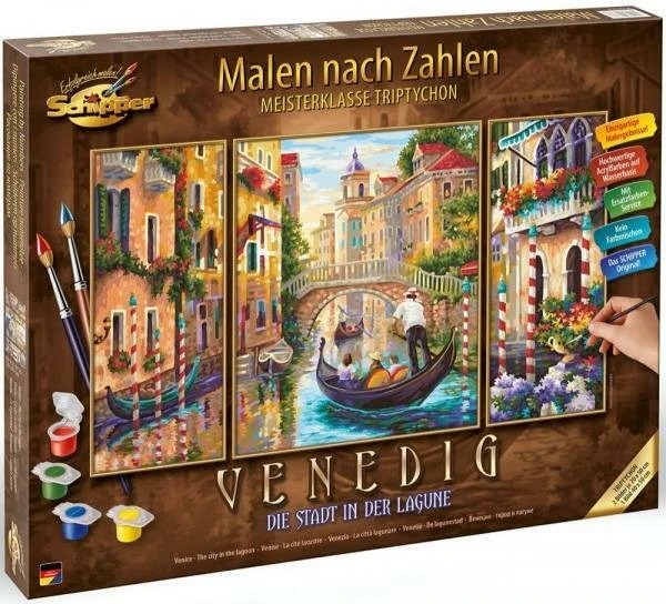 Schipper Arts & Crafts Malen nach Zahlen Venedig Die Stadt in der Lagune