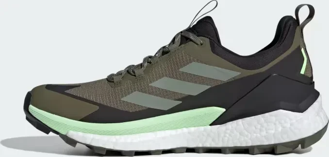 adidas Terrex Free Hiker 2.0 Low GTX olive strata/silver green/core black (Herren)