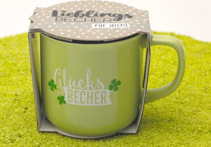 Sheepworld Kaffeebecher Glücks Becher 350ml