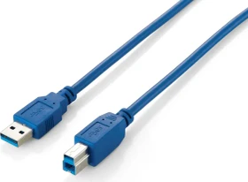 Equip USB-A 3.0 auf USB-B 3.0 Adapterkabel, 1m (128291)