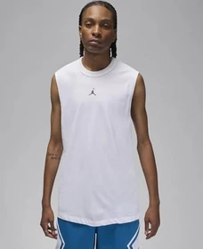 Nike Jordan Sport Funktionsshirt ärmellos weiß/schwarz (Herren)