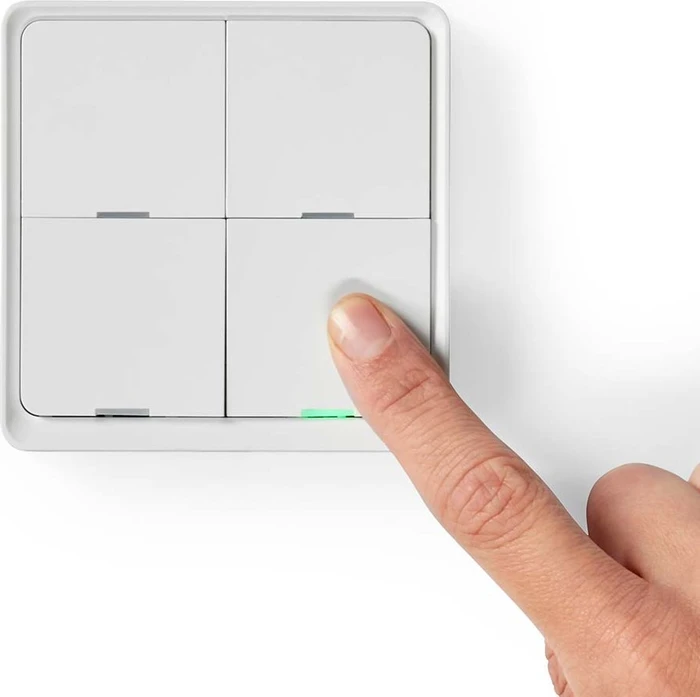 Nedis SmartLife Wandschalter, 4-fach, Funkschalter