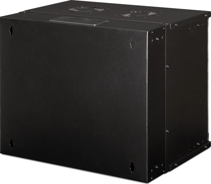 Digitus Professional SoHo Pro Line 19" Wandgehäuse 9HE, unmontiert, Sicherheitsglastür, IP20, RAL 9005, 400mm tief
