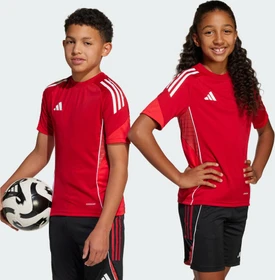 adidas Tiro 25 Competition Trikot kurzarm team power red 2/pure ruby (Junior)