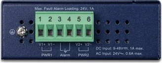 Planet IGS-4215 Industrial Railmount Gigabit Managed Switch, 4x RJ-45, 2x SFP