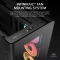 Corsair FRAME 4500X LX-R RGB, schwarz, Glasfenster Vorschaubild