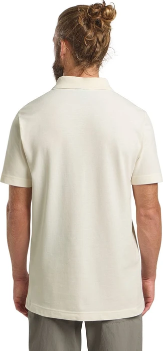 Jack Wolfskin Essential Poloshirt kurzarm cotton white (Herren)