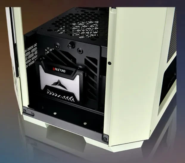 Thermaltake The Tower 300 Matcha Green, grün, Glasfenster