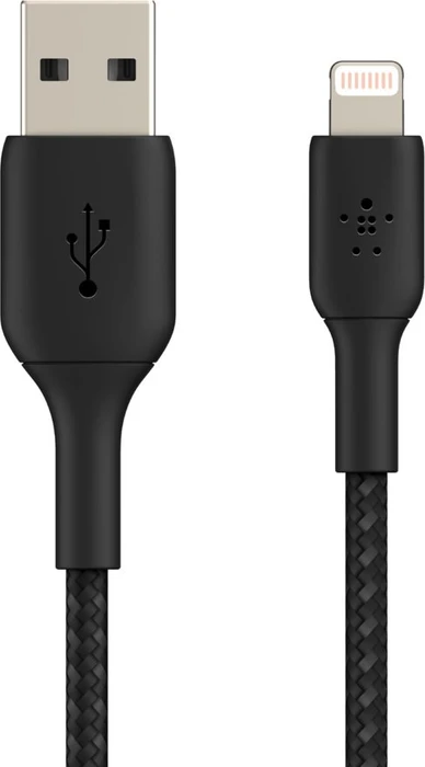 Belkin BoostCharge Braided USB-A to Lightning 3.0m schwarz