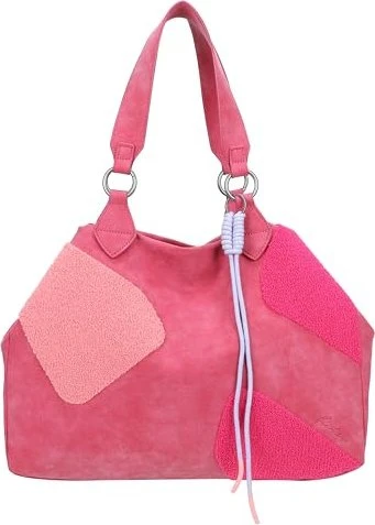 fritzi aus Preußen Izzy Medium Limited Happy Flocked Shopper soft berry