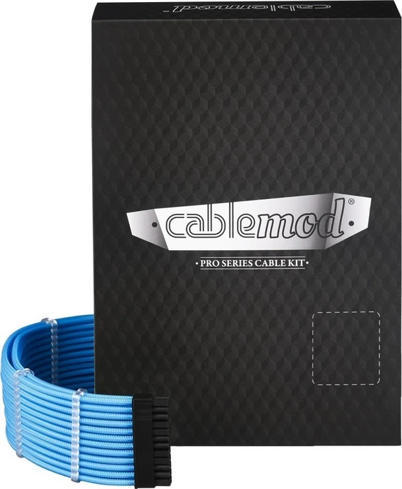 CableMod PRO ModMesh RT-Series Cable Kit, ROG Thor/XP2/XP3/KM3/FL2, hellblau