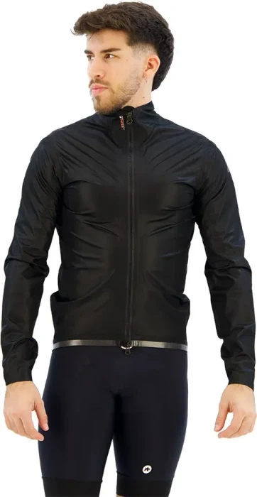 Assos Equipe RS Rain Targa Fahrradjacke schwarz (Herren)