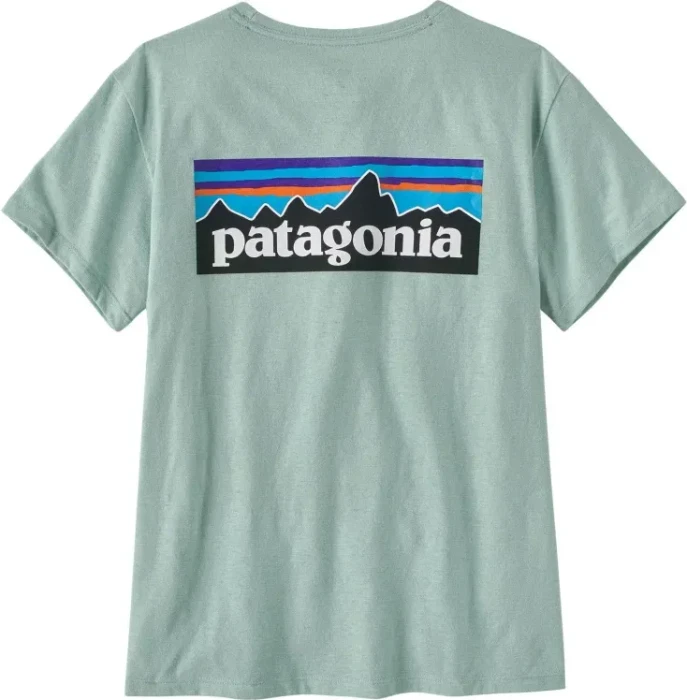 Patagonia P-6 Logo Responsibili-Tee T-Shirt kurzarm wispy green (Damen)